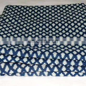 Indian Hand Block Print Fabric Handmade Printed Cotton Fabric photo-3