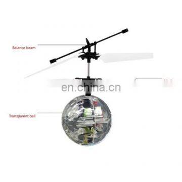Dropshipping Mini Fun Kids Toy Suspended Crystal Ball Sensing Aircraft Hand Induction Flying Aircraft photo-3