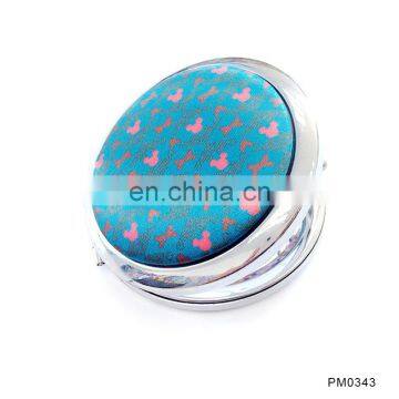 Party Gift Factory Fabric Cover Button Badge Handmade Decorative Convex Compact Mirror