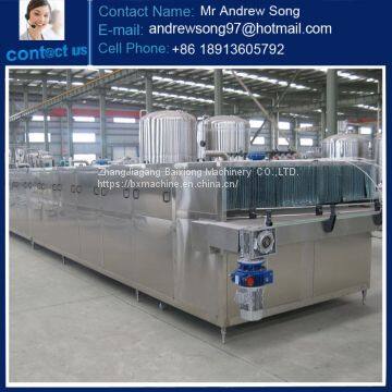 beer bottle tunnel pasteurizer