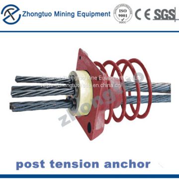 Multi-Holes Anchorage|Post - tensioned prestressed anchors for concrete bridge construction post tension anchor