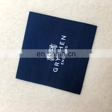 new woven label printed clothing label printed hem tags