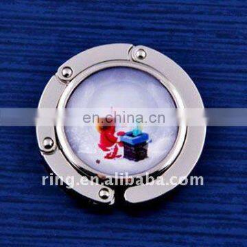 European christmas santa gift alloy handbag hang hanging plant hook