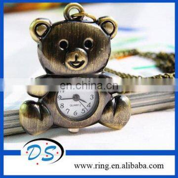 Factory Direct Sale Cheap Price Bear Key Chains With Watch