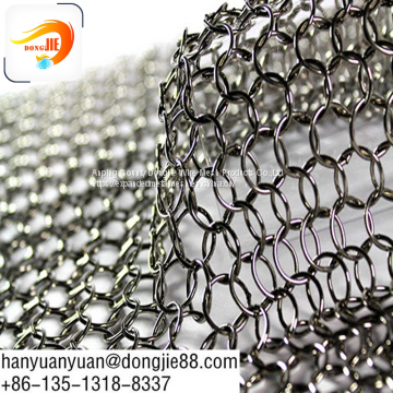 chain link ring mesh for metal curtain