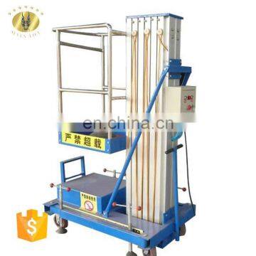 7LSJLI Shandong SevenLift manual adjustable platform lift aluminium portable 100kg hydraulic lifter