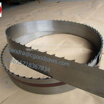 WM wood band saws blade for cutting hard soft wood in sawmills