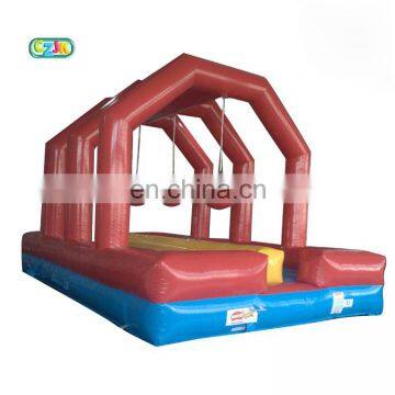 China Cheap Air Big Baller Wipe Out Inflatable Obstacle Course for Sale