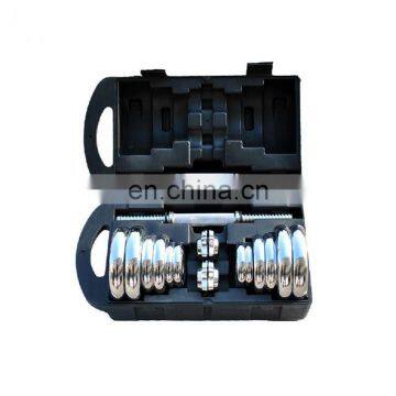 Plating Lever Dumbbell Set With Double Clip Wholesale