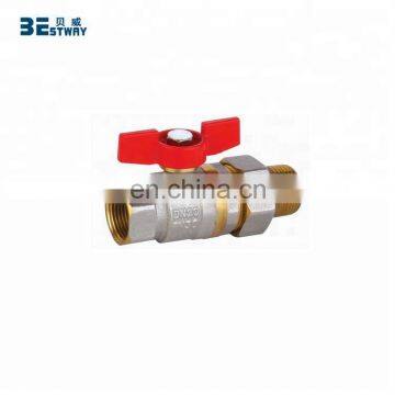 Female Male MS 58 Brass Ball Valve photo-2