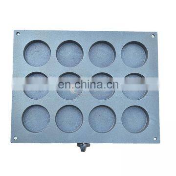 CE Approved LPG Gas Type Hamburger Grill Maker Stainless Steel Telur Burger Machine Gas Waffle Telur Burger Maker For Sale photo-4