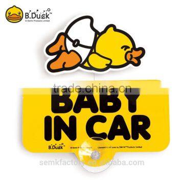 Hot sale car accessories baby in car on board car signs