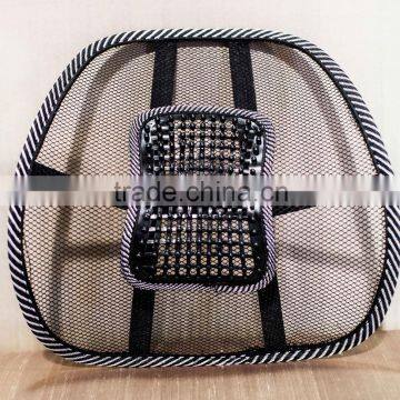 Slanted Stripes Lumbar Support Cushion Seat Back Muscle Car Home Office Chair Massager Waist Cushion photo-3