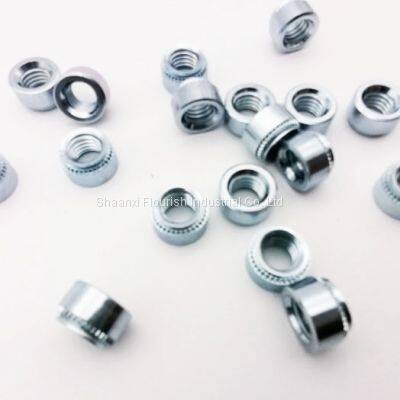 PE STANDARD ZINC PLATED SELF CLINCHING NUT S-M5-1/S-M6-2/S-M8-3