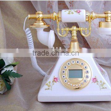 old fashion ceramic antique phones