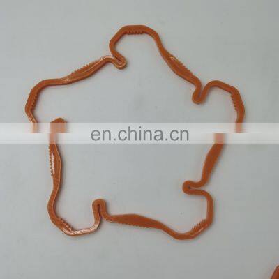 Wheel nut retainer for 10x285mm *PCD(US-Spec), PA material, orange.wheel nut check indicator for truck