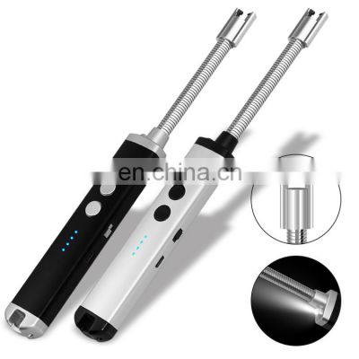 New BBQ Electric Lighter Kitchen Arc Cigarette USB Rechargeable Lighter Candle USB Lighter