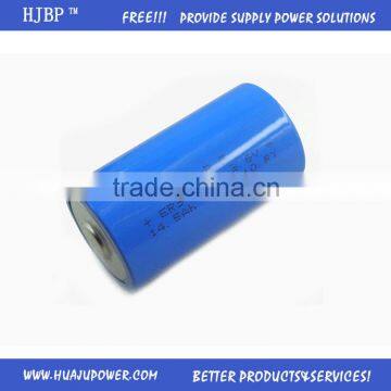 2014 high quality the most lowest price ER34615 2 lithium battery