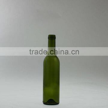 Red wine glass bottle