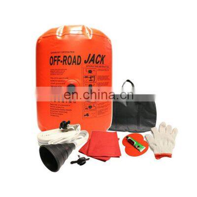 4x4 off road used 4T inflatable air bag jack exhaust jack  for car lifting