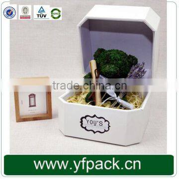 Custom Design Good Looking Round Cardboard Flower Shipping Box photo-3