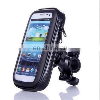 Bike Bicycle Mobile Waterproof Phone Bag For Phone Pouch Phone Case Cover Handlebar Mount Holder Cradle