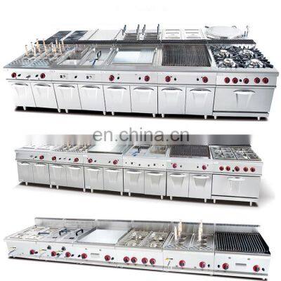 Commercial Stainless Steel Chinese Restaurant Kitchen Equipment