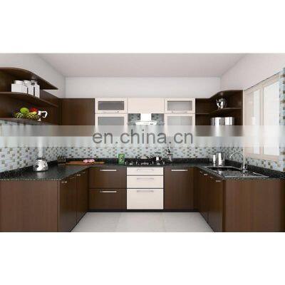 factory price high quality simple designs kitchen cabinet