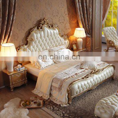 King size Bed Fame Classic Design Solid Wood Beds