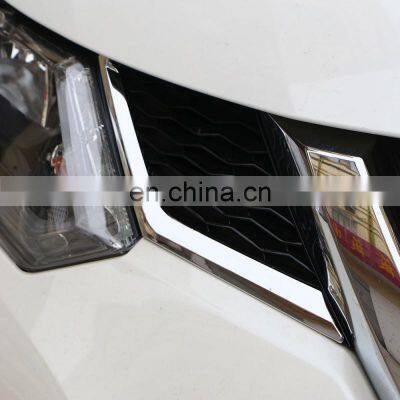 RTS Autoaby Car Chrome Front Grille Decoration Cover Trim Grilles Stickers for Nissan X-trail T32 2014-2017 Accessories