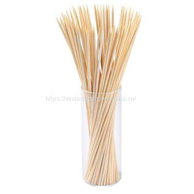 100% Natural Bamboo Barbecue Skewers Sticks for BBQ 500 Piece