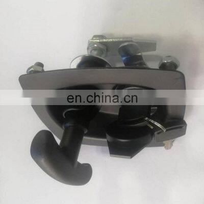 MS858C-3 Black Powder Coated Steel Trailer/ Vehicle Truck T Bar Handle Toolbox Panel Locks photo-2