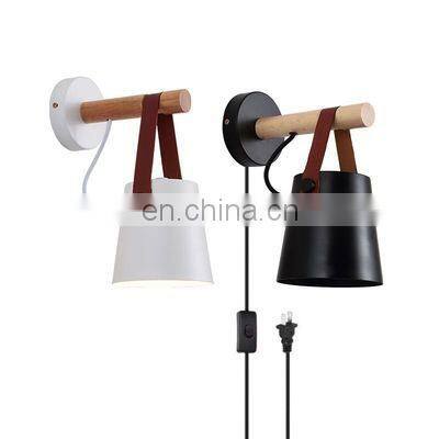 American Retro Nordic Wall Light Simple Study Bedside Wall Light Coffee Shop Wall Lamp