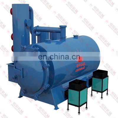 Gas recycled Using Wood Briquette Carbonization Furnace Coconut Shell Charcoal Making Machine Manufacturers