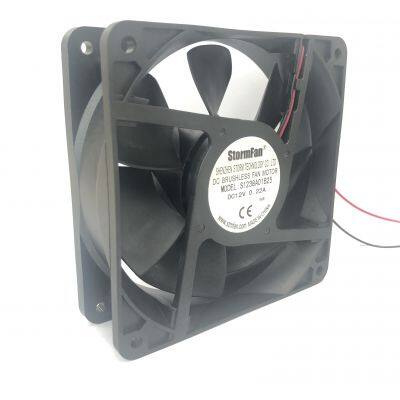 12038Supercharged large air volume Inverter power fan Vehicle inverter power dissipation DC12 DC fan