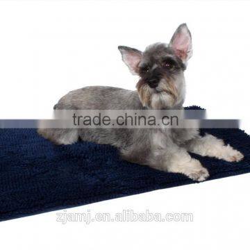 chenille dog foot mat carpet