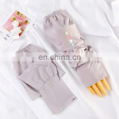 Ladies UPF 50+ Hand Biking Glove With Long Cuff UV Protection Arm Manga Sunscreen Sleeves funda protectora contra el sol