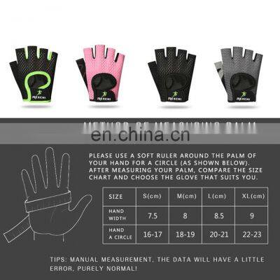 Professional Gym Fitness Gloves Power Weight Lifting Women Men Workout Bodybuilding Half Finger Hand Protector Gloves photo-5