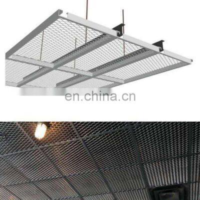 Decorative Customization Aluminum Expanded Metal Mesh  Suspended Ceiling and Cladding