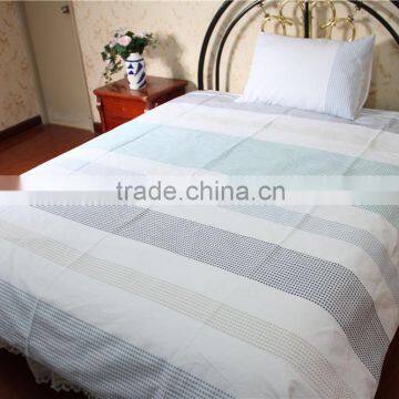 yarn dye polycotton ebey hot selling duvet cover