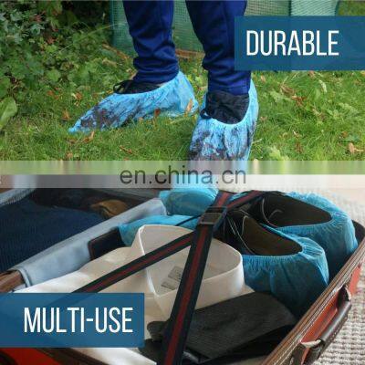 Disposable Shoe Covers Non-Slip Protective Shoe Covers for Packing Industry photo-5