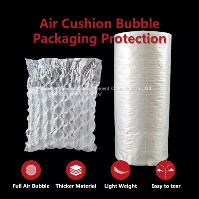 300 meters Bubble Film Rolls/ Customizable Bubble Wrapper/ Inflatable Cushioned Bubble Film/