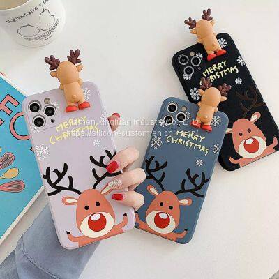 Wholesale 3D Christmas Toy Mobile Cover TPU Case For IPhone photo-2