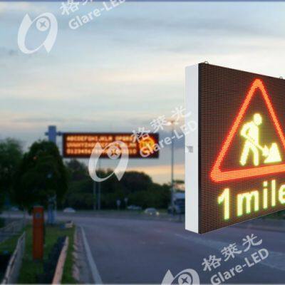 P16 P20 P25 P31.25 LED Traffic VMS  Led  Board Highway Motorway Outdoor Advertising  Variable Message Signs