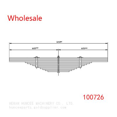 100726 Trailer Leaf Spring Wholesale