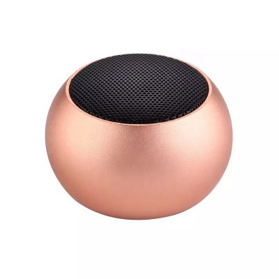 Outdoor Top Best Seller Popular Colorful Mini Wireless Portable Metal Bluetooth 5.0 Speaker TWS Bluetooth speaker