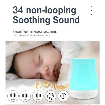 WiFi Baby Sleep Night Light With White Noise, Built-in 34 Sleep Music to Help Sleep and Wake up in photo-3