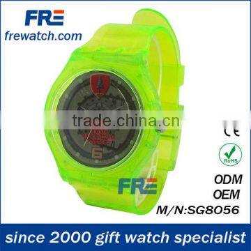 plastic watch new fashion promotional gift plastic watch