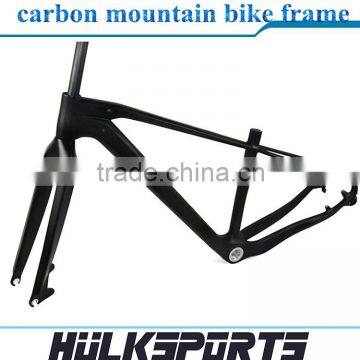 2016 fashionest 100% full carbon mountain bike frame 3K/UD 29er mtb frame BAS/BB30/PF30 mountain bike frame