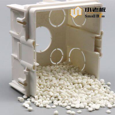 Virgin Hard and Rigid PVC Compound Granules for Switch Box